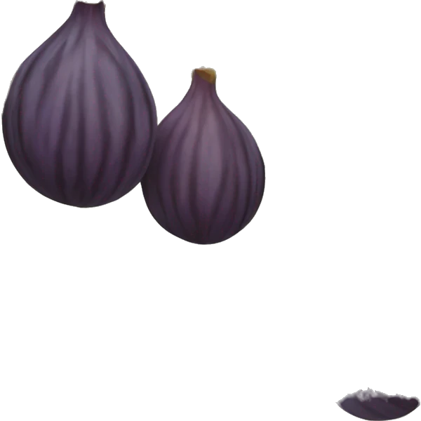 fig the fruit emoji