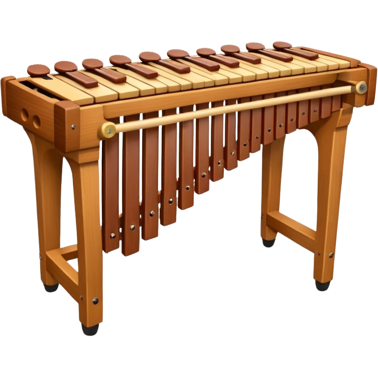 Marimba réaliste  emoji