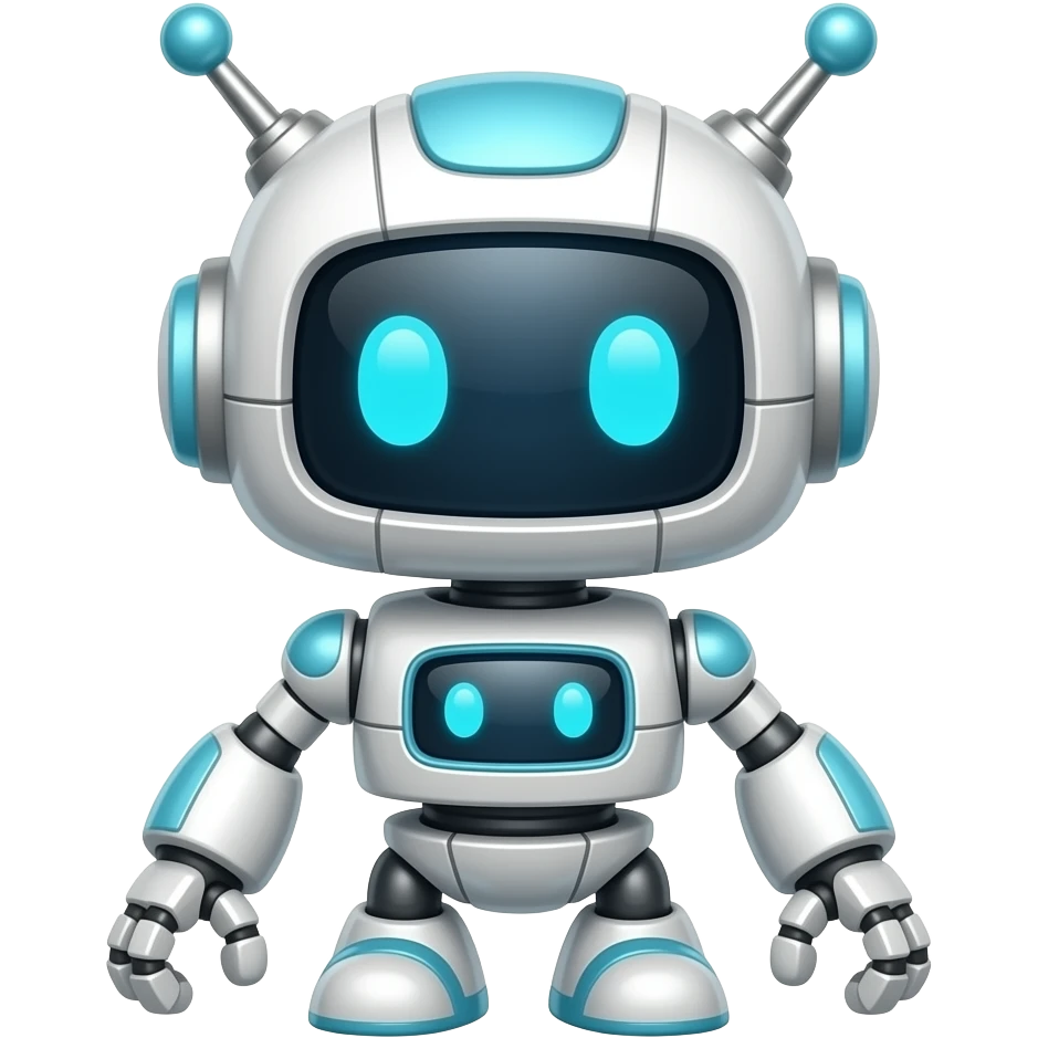 robotcito simpático emoji