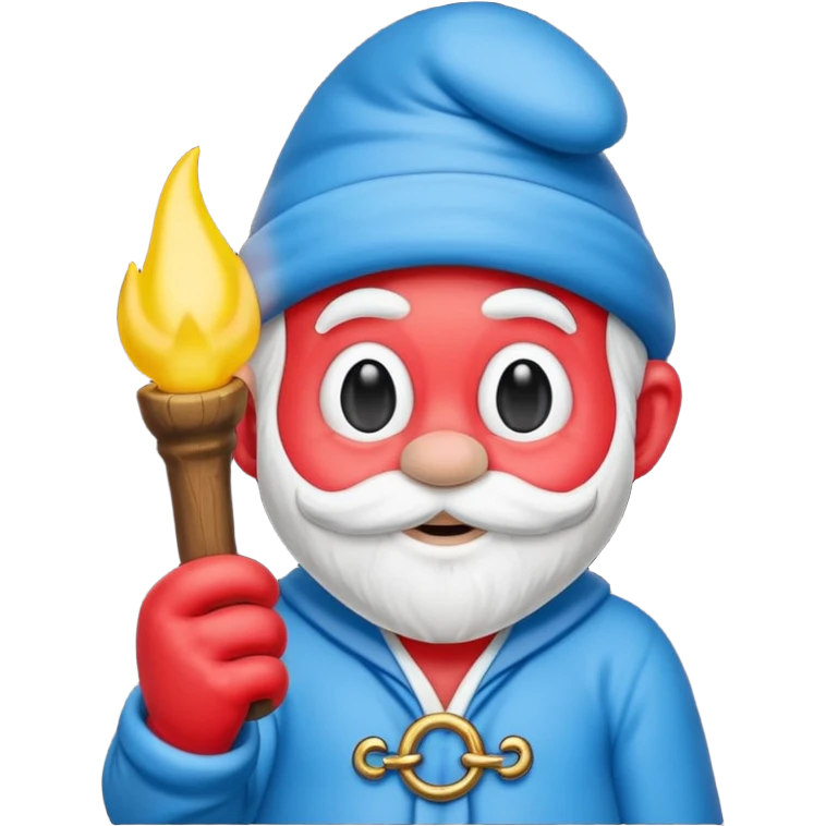 papa smurf  emoji