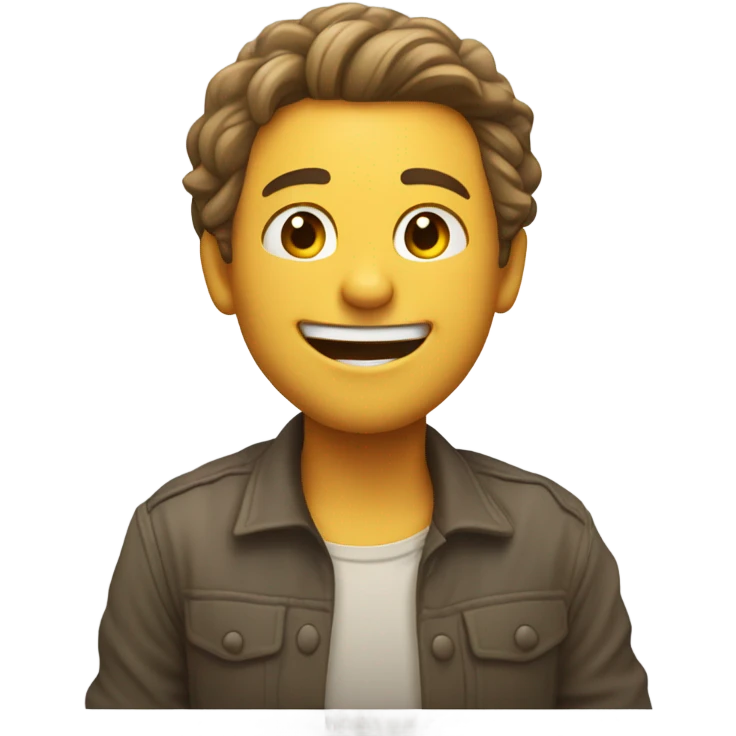 a person slapping their knee and laughing  emoji
