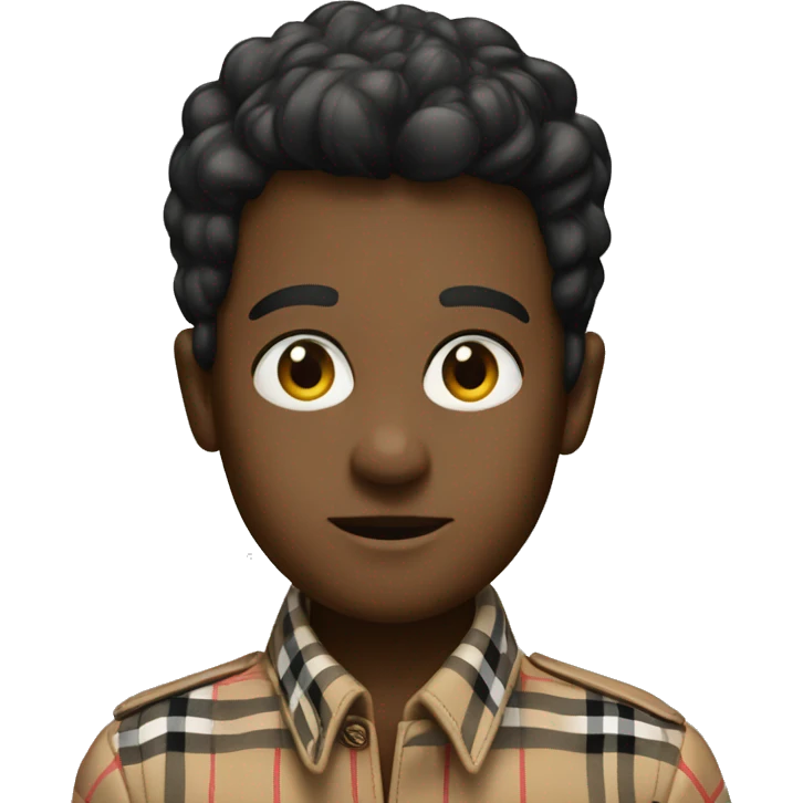 burberry check emoji