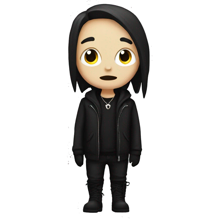 Goth emoji