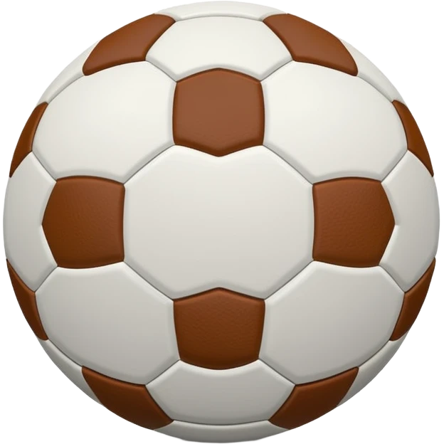 white Football withh shedow  emoji
