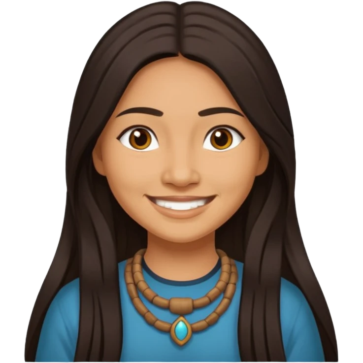 Create an Maliseet First Nation woman emoji based on my pictures emoji