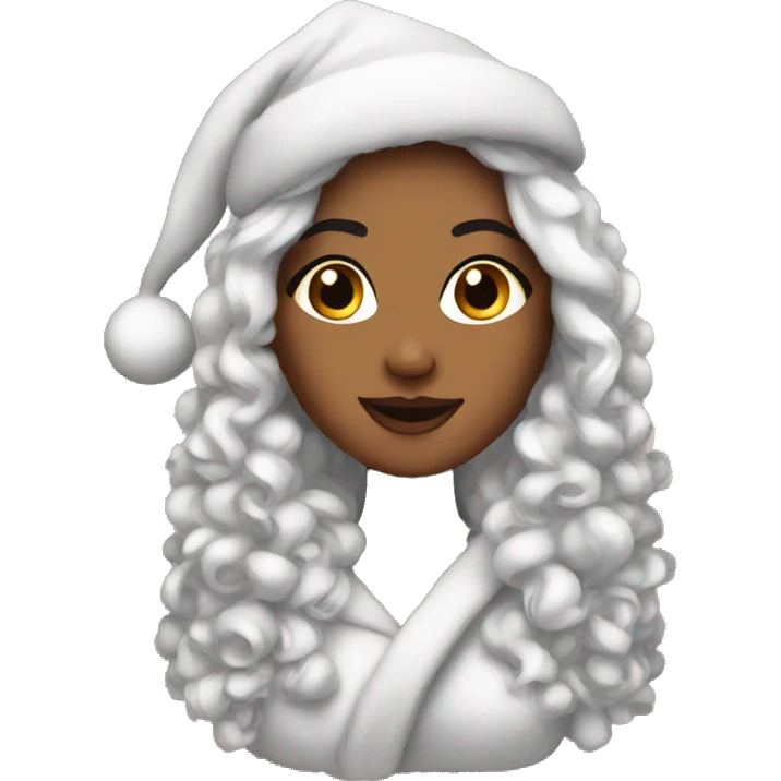 Coquette Christmas emoji