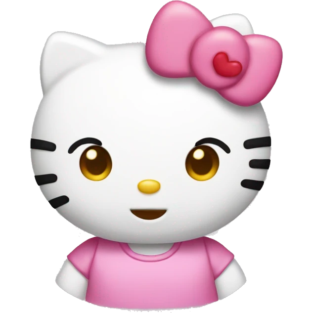 Hello kitty emoji