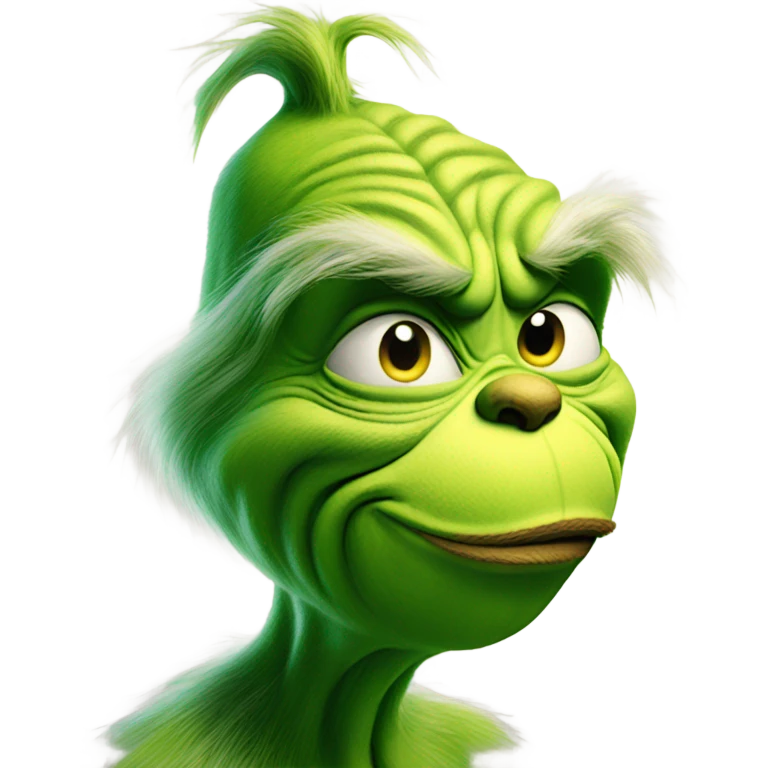 the grinch finds jesus emoji