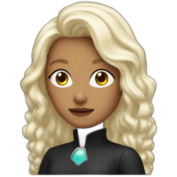 Super melena emoji
