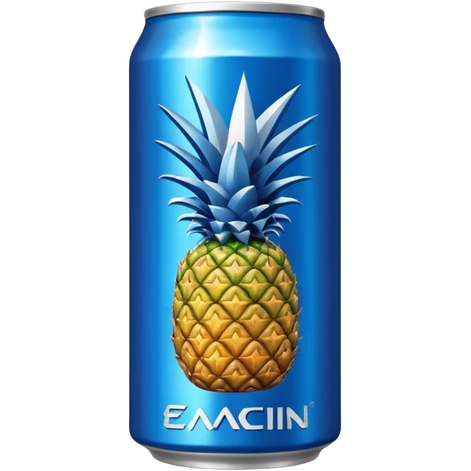 energy drink coconut and pinaple emoji