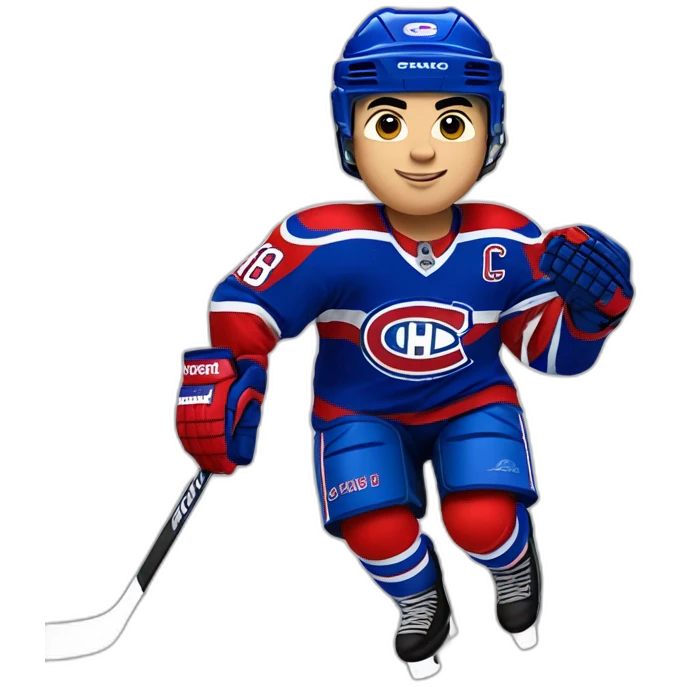 Nick suzuki hockey player for the montreal canadien emoji