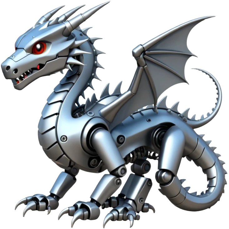 robotic dragon emoji