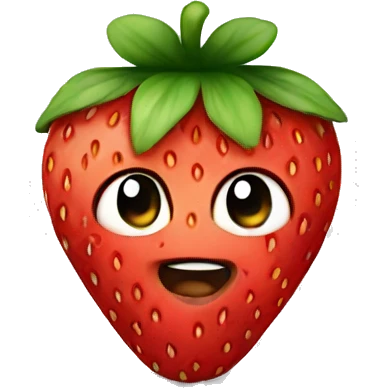 strawberry  emoji