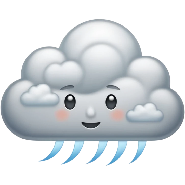 cloud blowing wind emoji