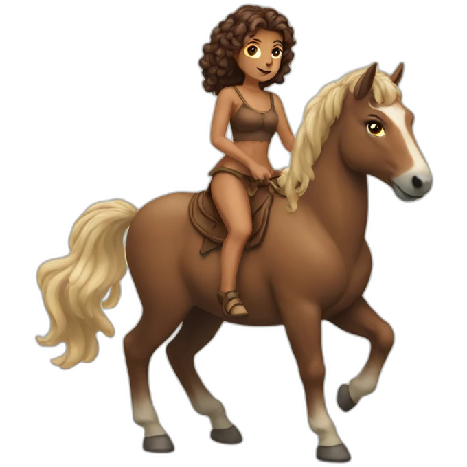 Female centaur emoji