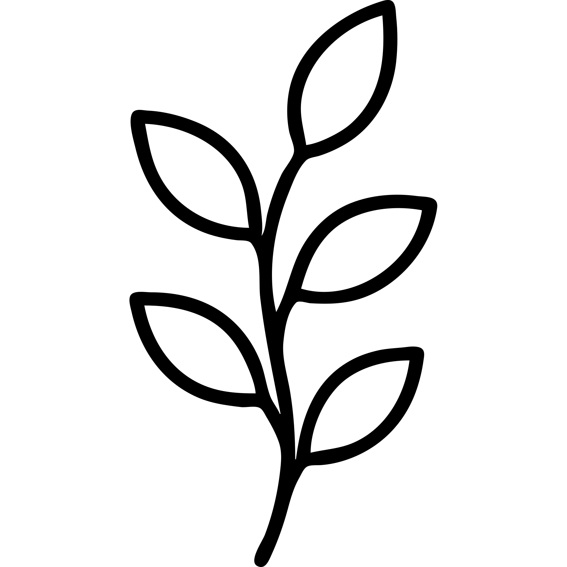 black plant emoji