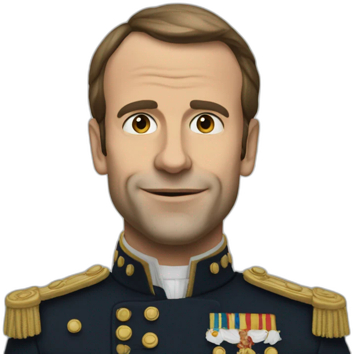 Macron jule césar emoji