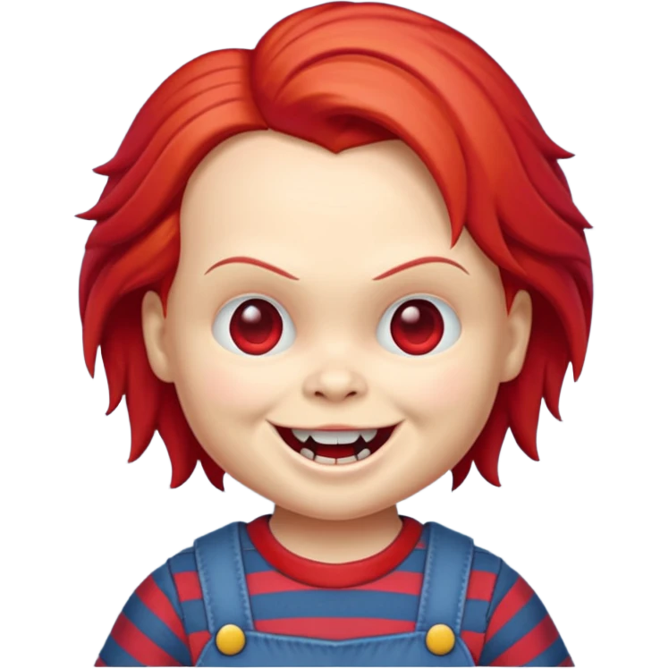 Un emojin de chuky emoji