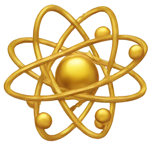 gold atom emoji