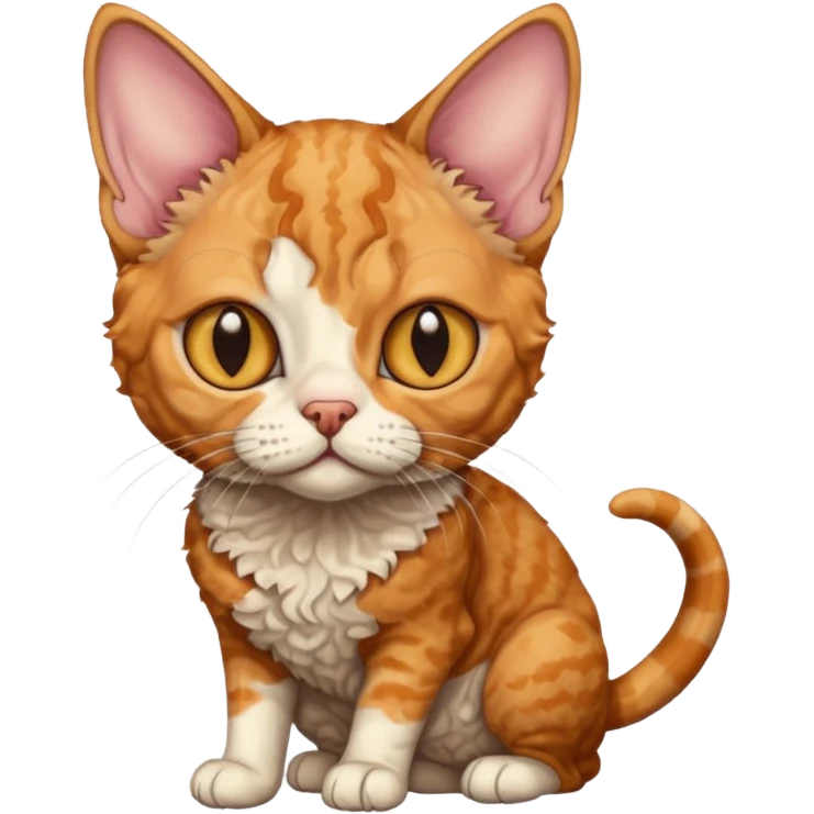 one eyed devon rex  emoji