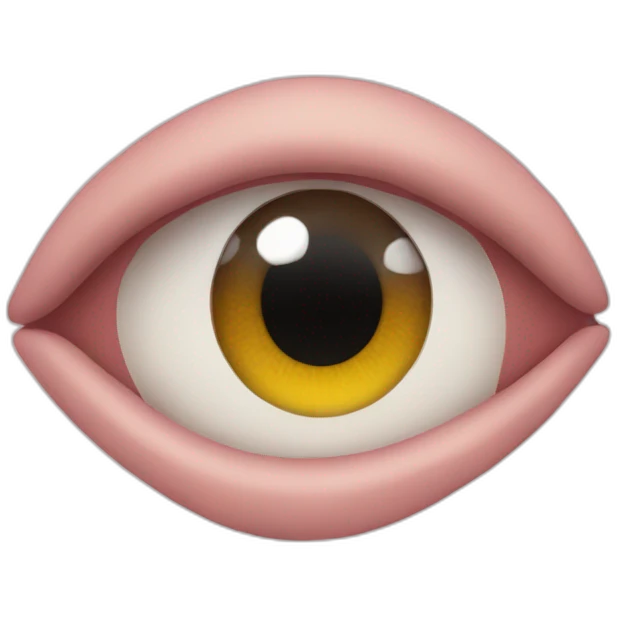 Love eye emoji