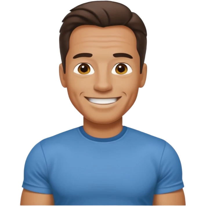 arnold smiling emoji