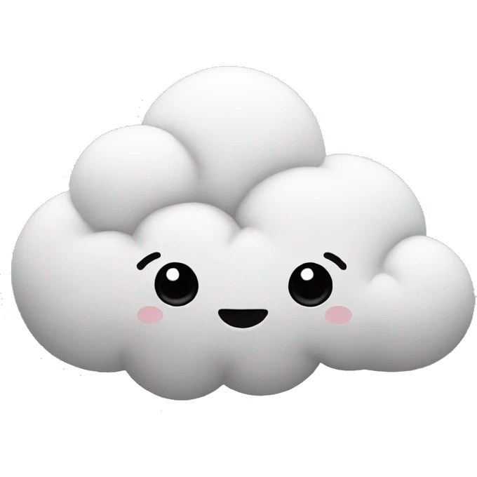 Cloud emoji emoji