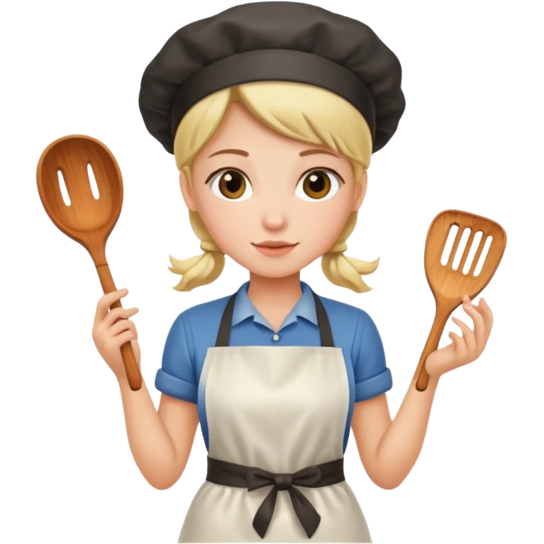girl cooking emoji