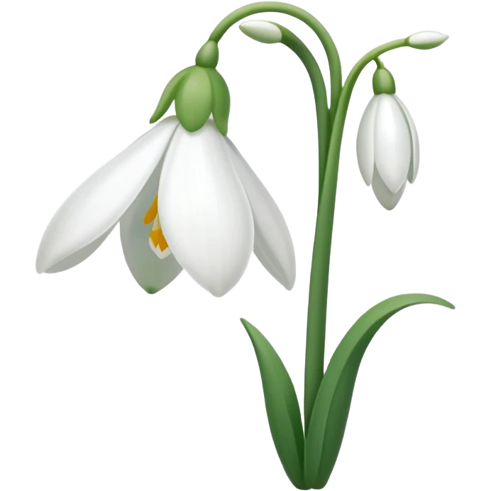 snowdrop emoji emoji