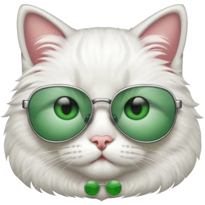 Cat wearing sunglasses emoji