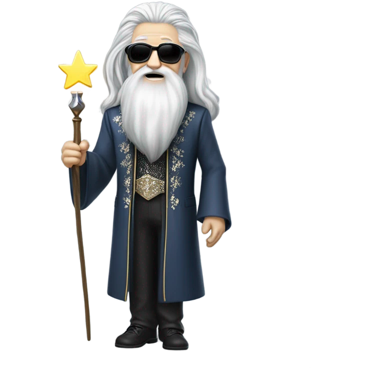Elvis Dumbledore emoji