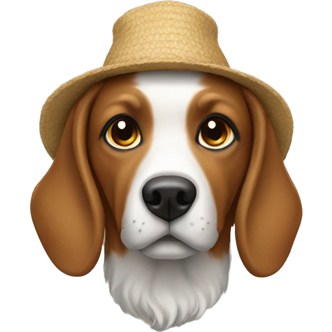 dog hat emoji