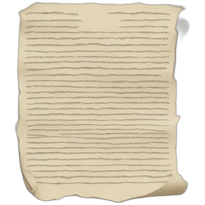torn contract document' emoji