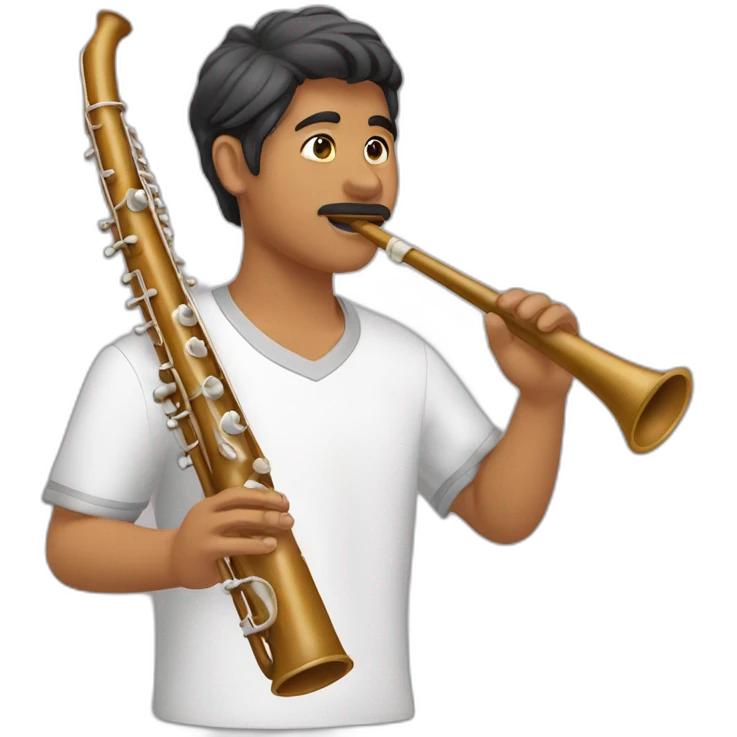 Erlandskian Jawekauo Flute horn Instrument Ethnic emoji