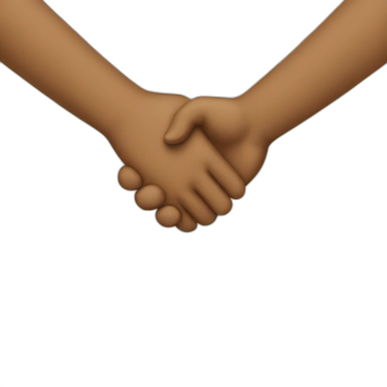 handshake love emoji