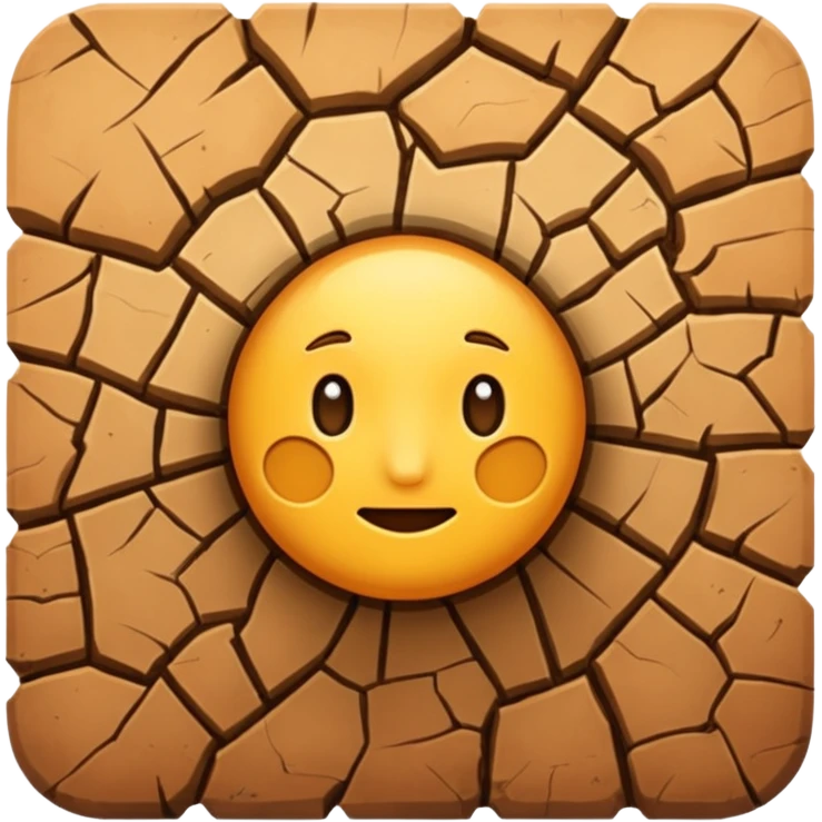 Cracked Ground emoji