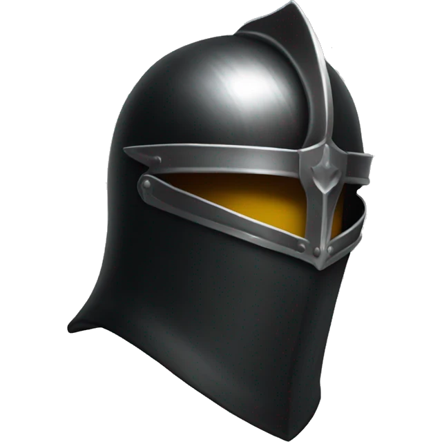 knight black helmet fantasy emoji