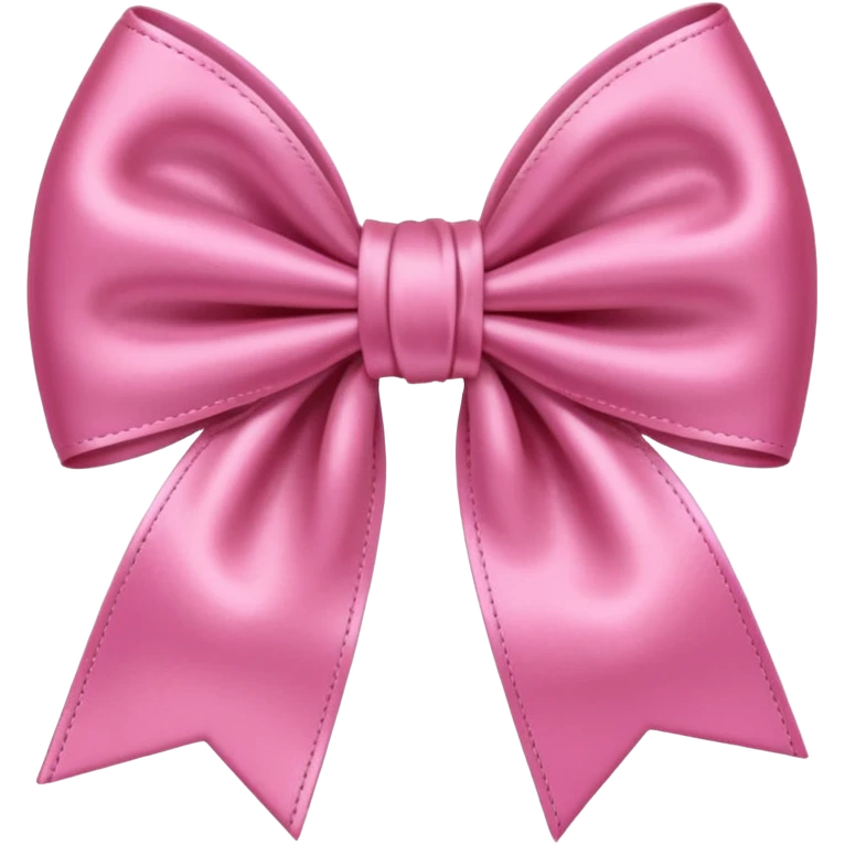Pink Bow hair accessories  emoji