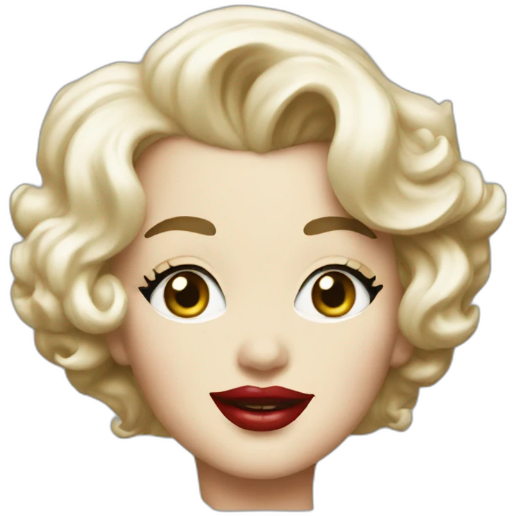 Marilyn Monroe emoji
