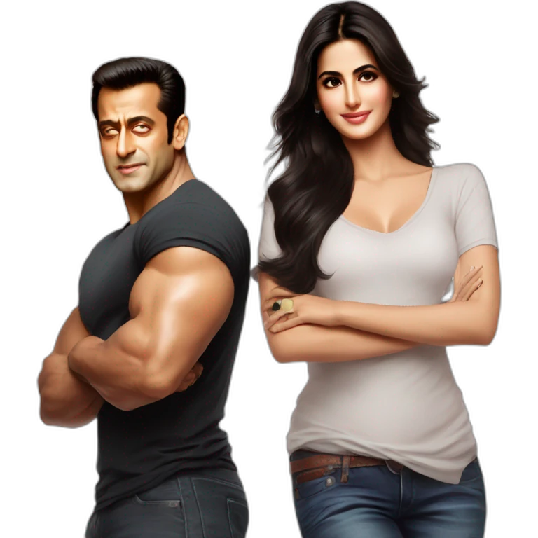 salman khan amd katrina kaif emoji