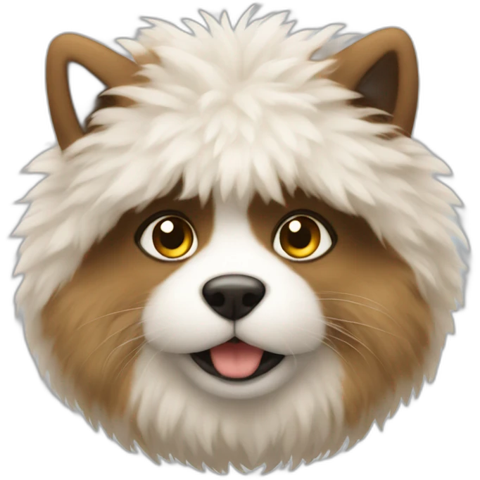 fluffy emoji