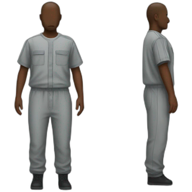 Prison jumpsuit emoji