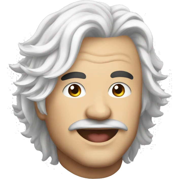 Phillip kirkorov white hair emoji