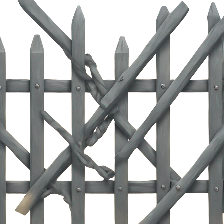 Fence emoji