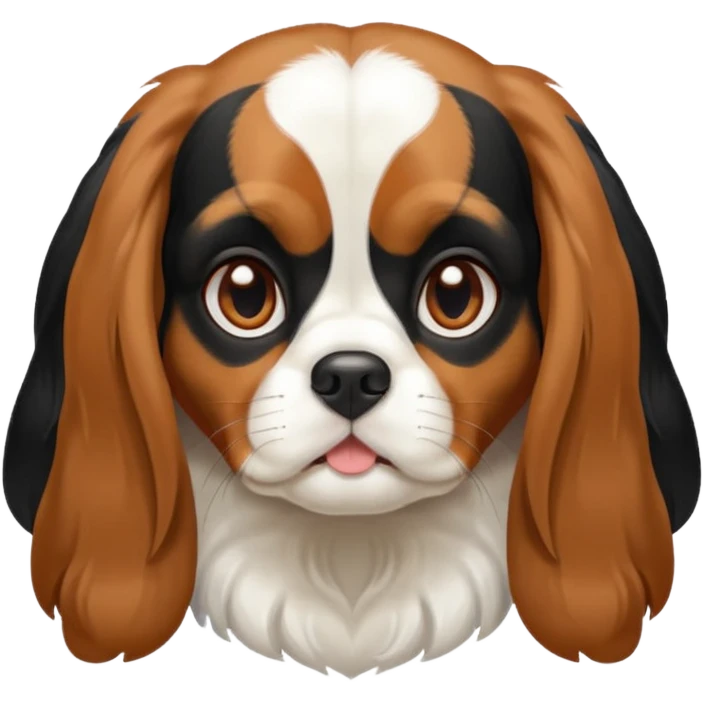 Chienne King charles emoji