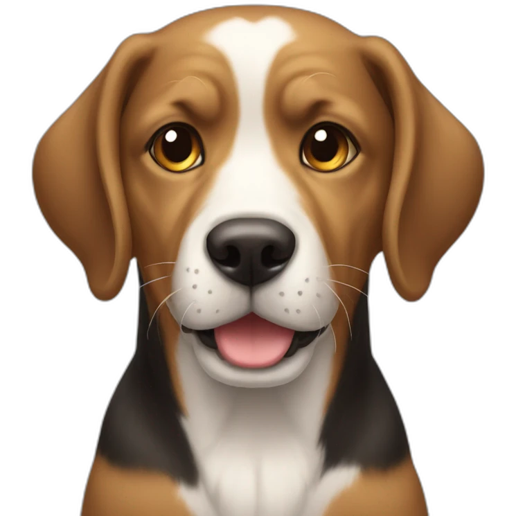 chien sur chat emoji