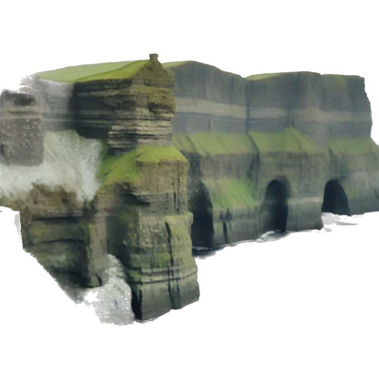 Cliffs of moher  emoji