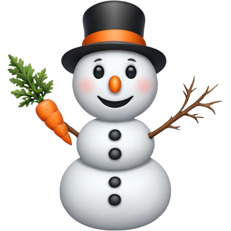 Snowman emoji