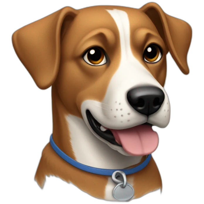 athletic-dog, black, mcnab, Mexican, street-dog emoji