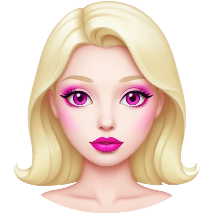 Pink Lipstick  emoji
